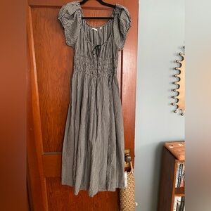 Doen QUINN DRESS -- LA MADDALENA GINGHAM. Size large